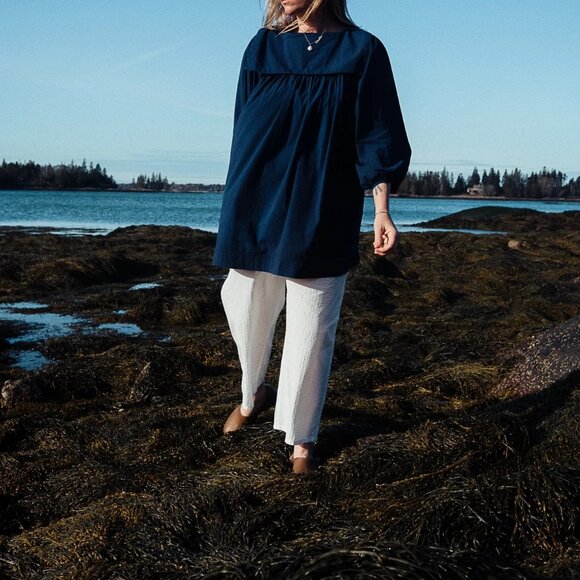 NWT Rudy Jude Indigo Sailor Dress - Picture 1 of 7